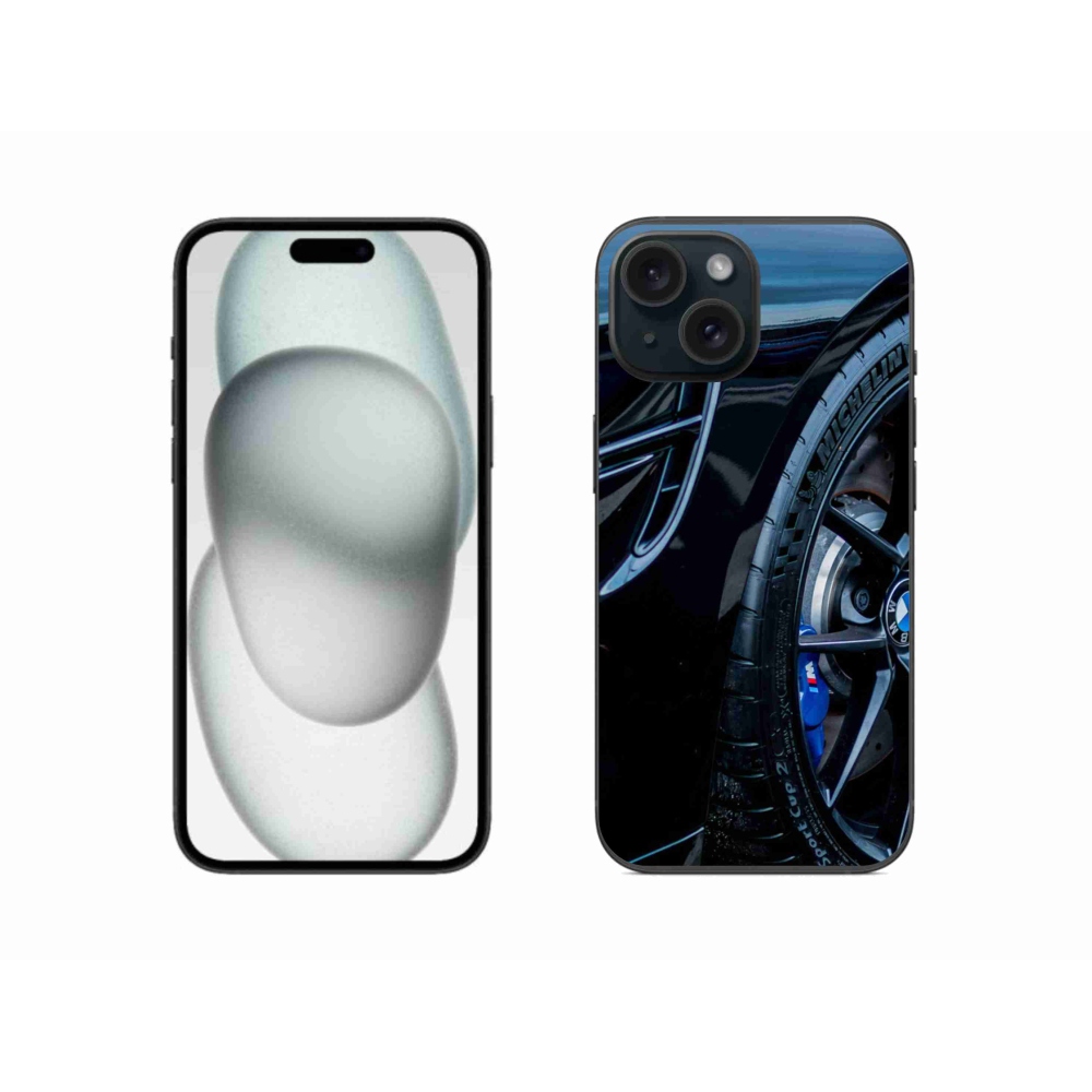 Gélový kryt mmCase na iPhone 15 - auto 2