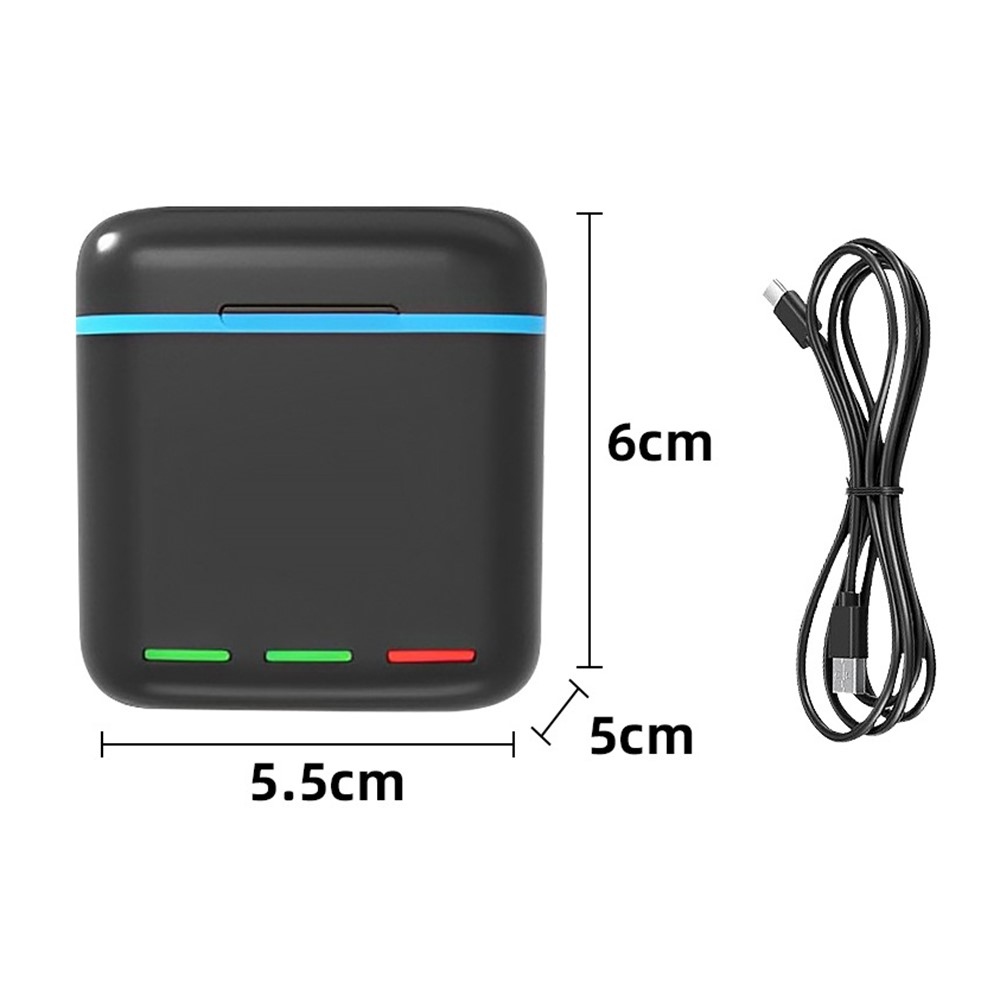 Praktická nabíjacia stanica a úložné púzdro pre GoPro Hero 13