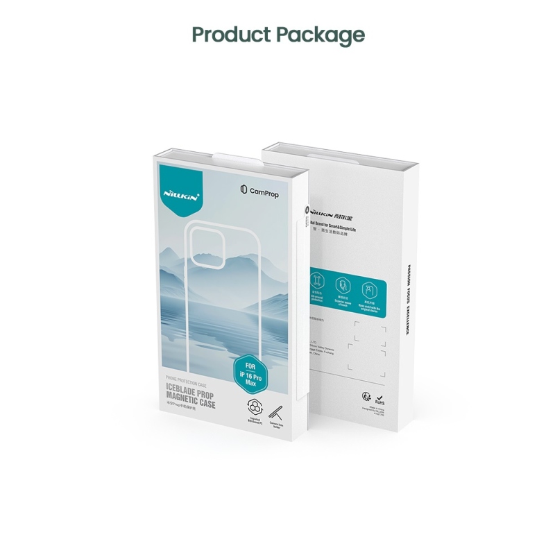 Nillkin Iceblade Prop Magnetický kryt pre Apple iPhone 16 Pro Max Black