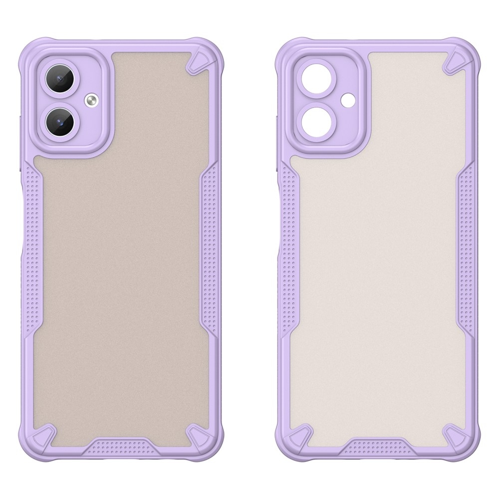 Frosted odolný kryt na Samsung Galaxy A06 4G - fialový
