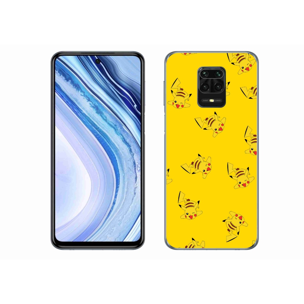 Gélový kryt mmCase na Xiaomi Redmi Note 9S - pikachu