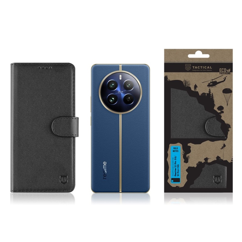 Tactical Field Notes pre Realme 12 Pro 5G/12 Pro+ 5G Black