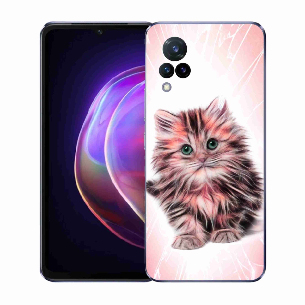 Gélový kryt mmCase na Vivo V21 4G/5G - roztomilé mačiatko