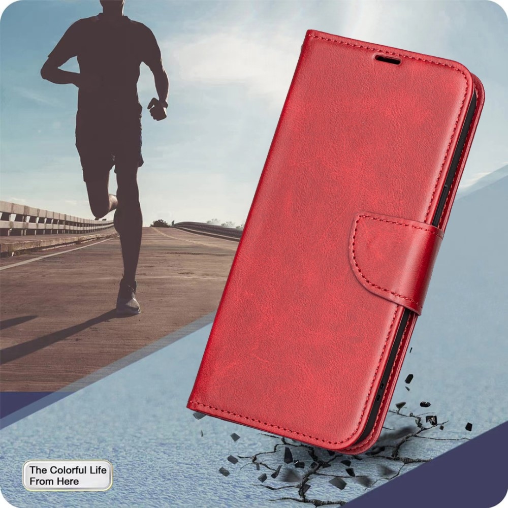 Case knižkové púzdro na Samsung Galaxy S25 Edge - červené