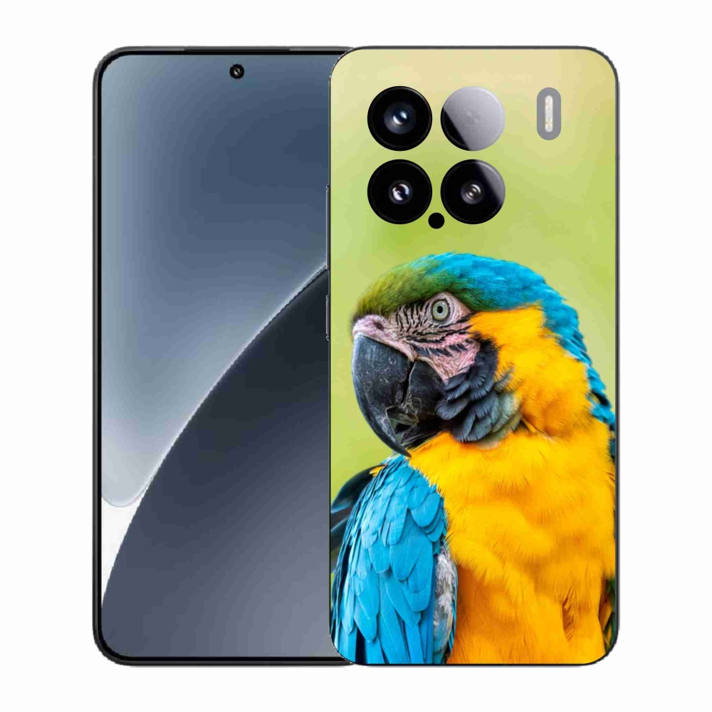 Gélový kryt mmCase na Xiaomi 15 - papagáj ara 2