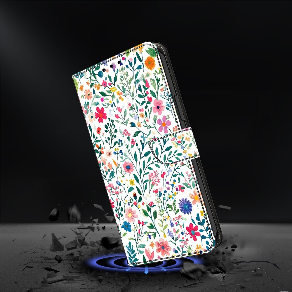 Firmly knižkové púzdro na Samsung Galaxy A17 5G/A26 5G - farebné kvety