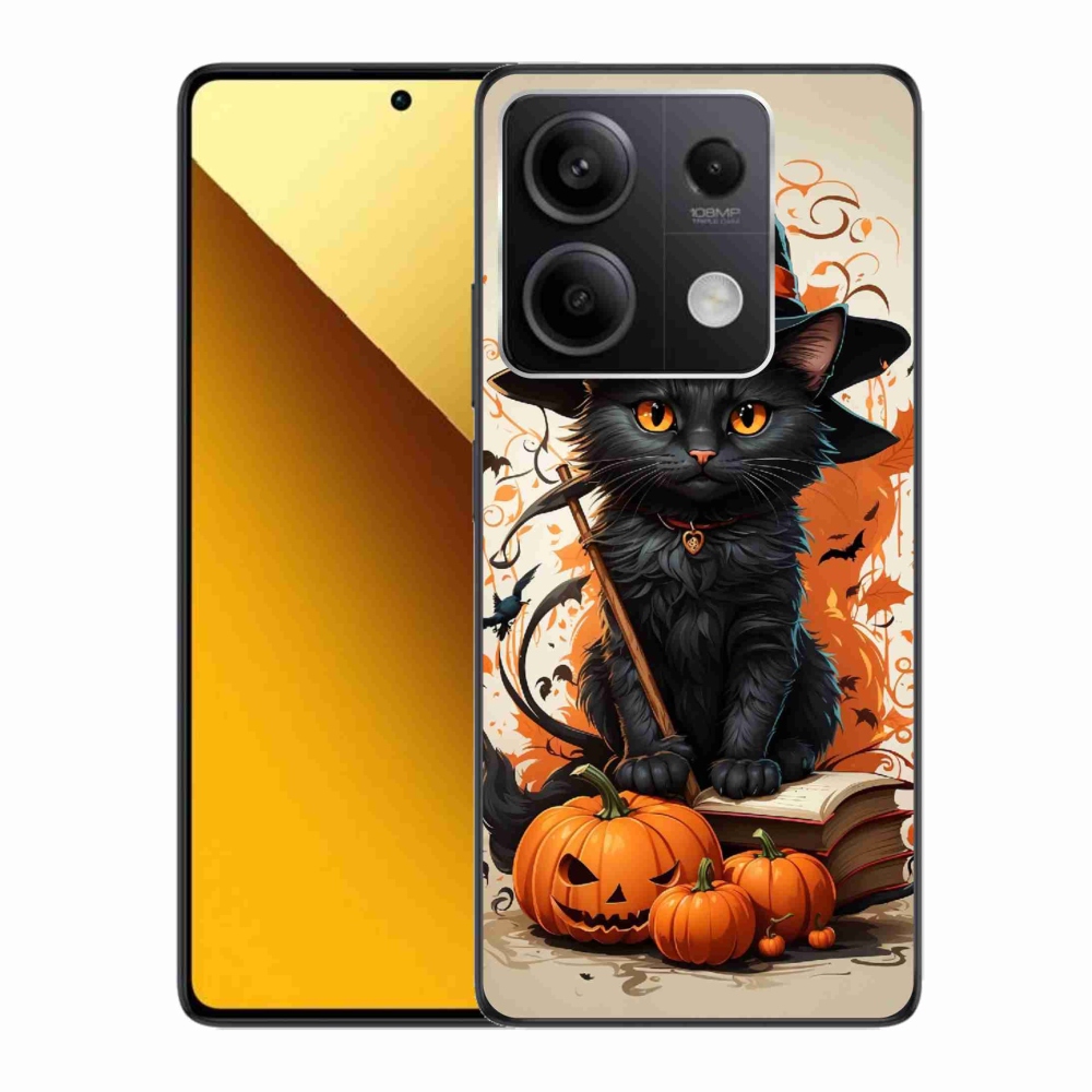 Gélový kryt mmCase na Xiaomi Redmi Note 13 5G - kocúr čarodejník