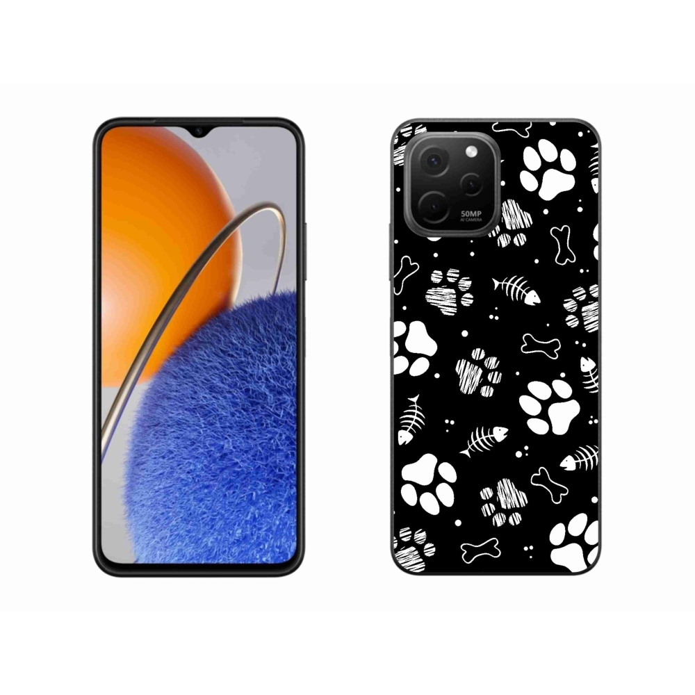 Gélový kryt mmCase na Huawei Nova Y61 - psie labky