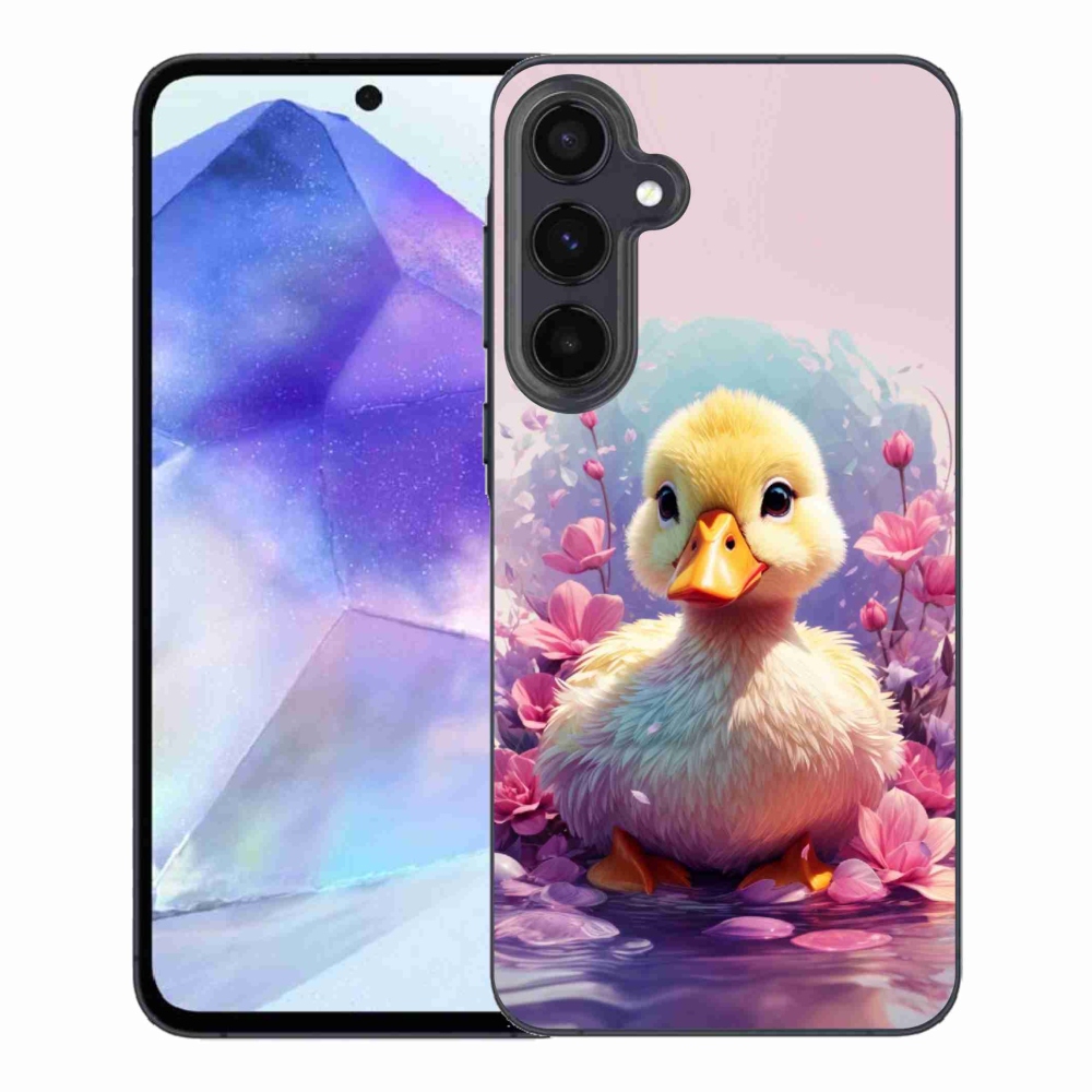 Gélový kryt mmCase na Samsung Galaxy A55 5G - kačička