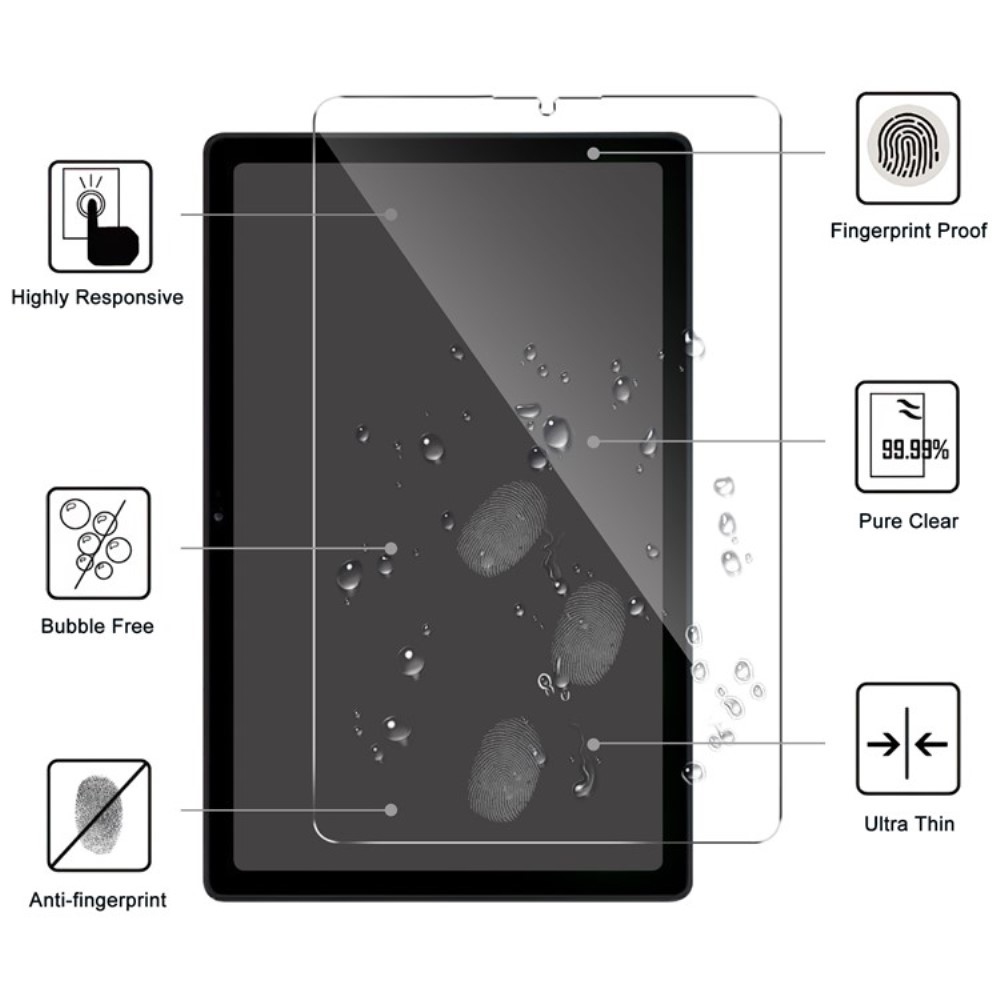 2.5D ochranné sklo na tablet Lenovo Legion Tab (2025) 3. Gen