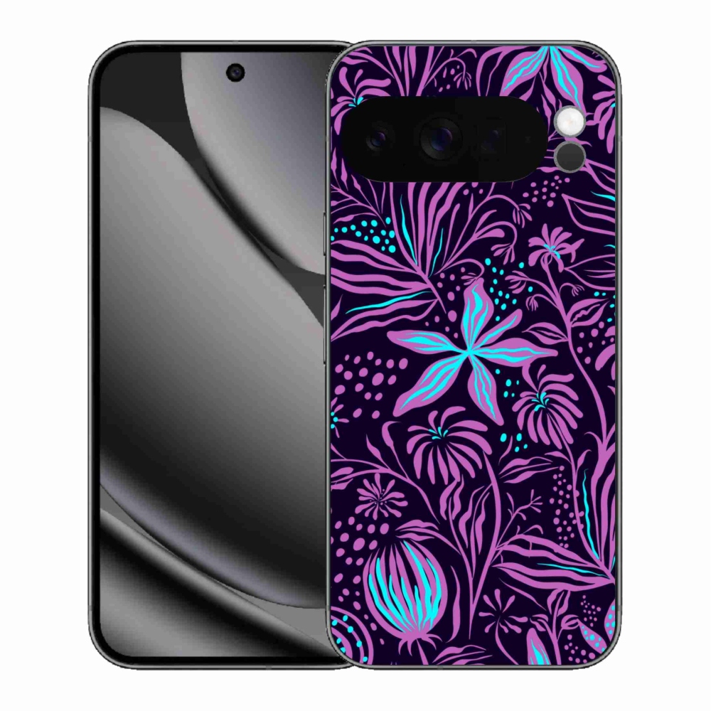 Gélový kryt mmCase na Google Pixel 10 Pro XL - kvety 2