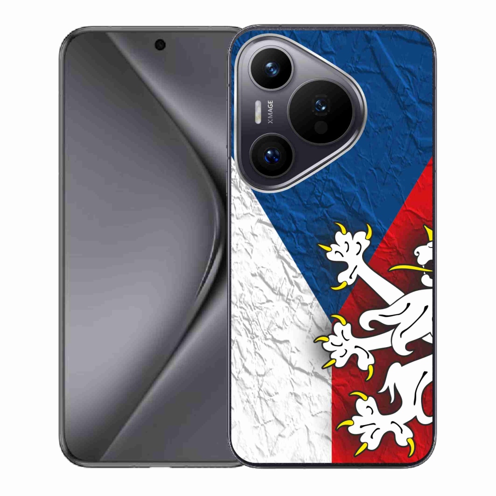 Gélový kryt mmCase na Huawei Pura 70 - česká vlajka 1