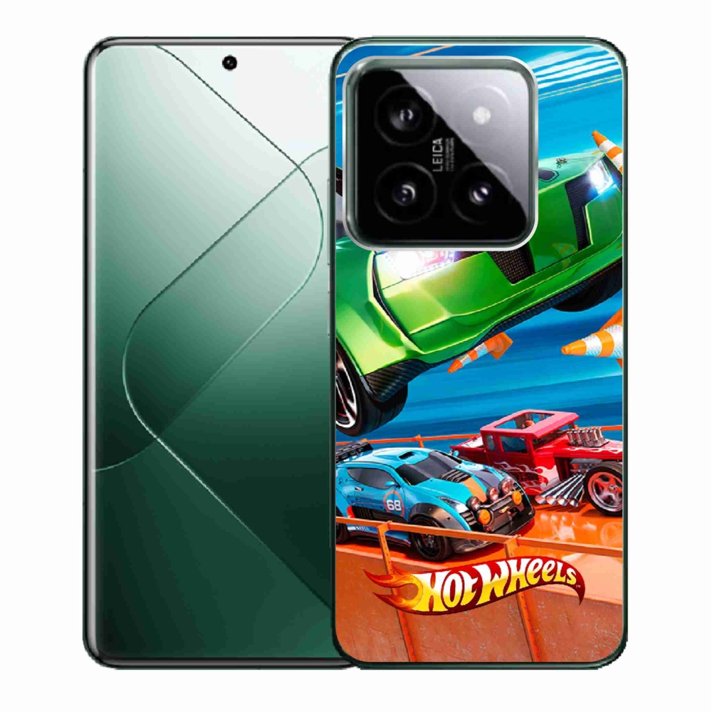 Gélový kryt mmCase na Xiaomi 14 - hot wheels 1