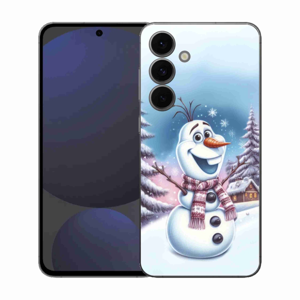 Gélový kryt mmCase na Samsung Galaxy S25 FE - ľadové kráľovstvo