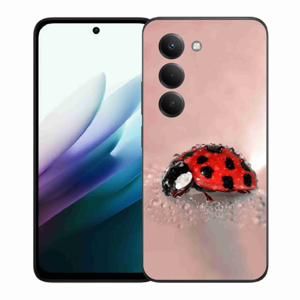 Gélový kryt mmCase na Xiaomi Redmi 15 4G/5G (171mm) - lienka