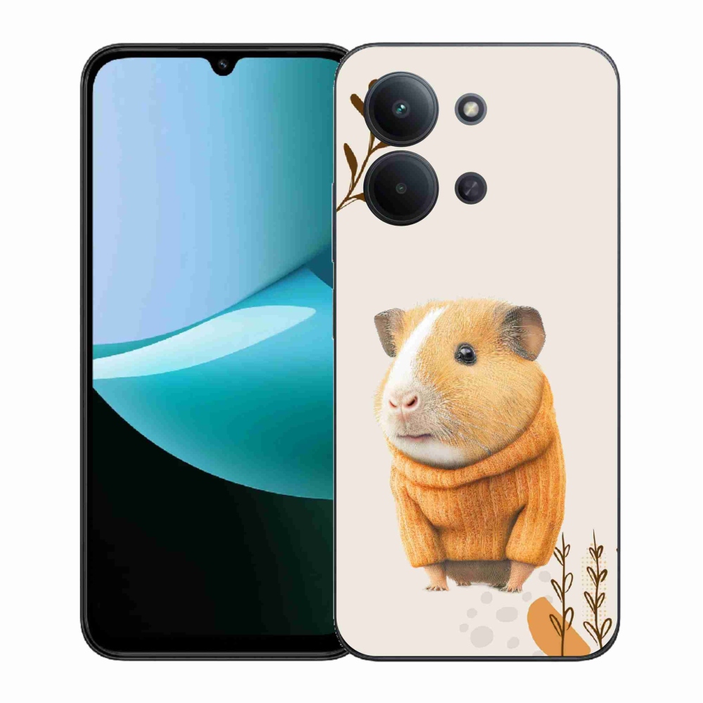 Gélový kryt mmCase na Xiaomi Redmi 15C 4G (171mm)/Poco C85 4G (171mm) - morča vo svetri