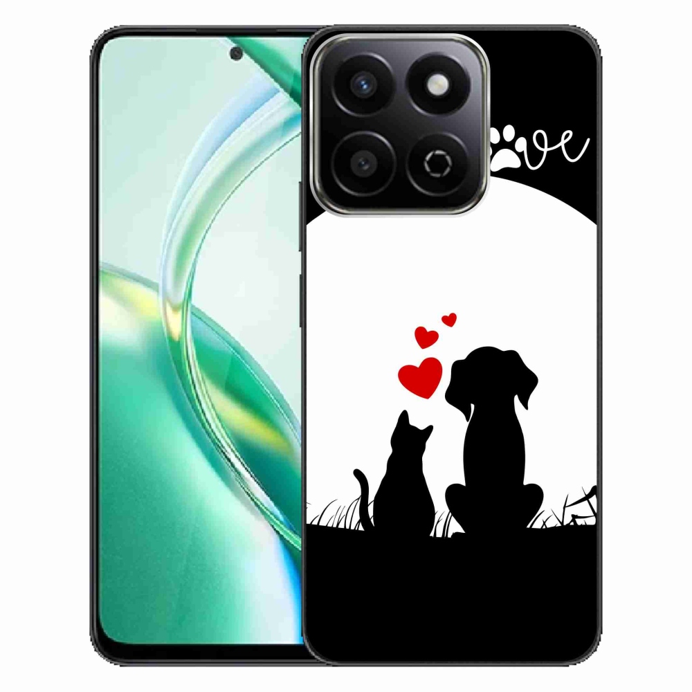 Gélový obal mmCase na Honor 200 Smart 5G - zvieracia láska