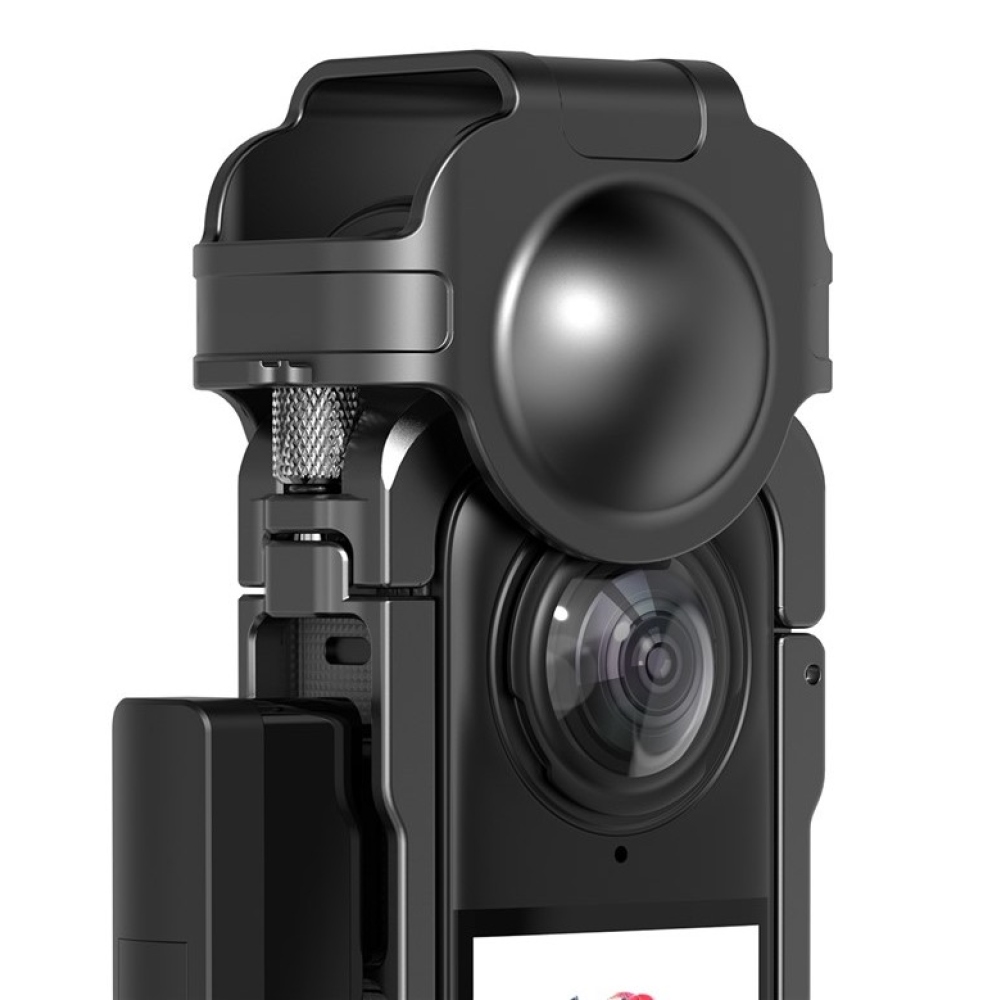 PULUZ ochranná klietka s krytkou objektívu pre Insta360 X4