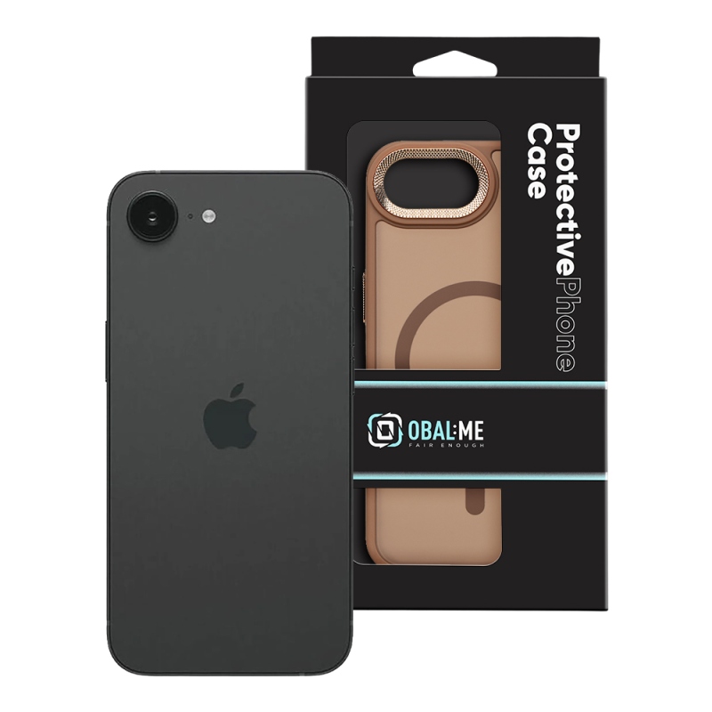 OBAL:ME MagNetix Lumen Puzdro pre Apple iPhone 16e/17e Taupe
