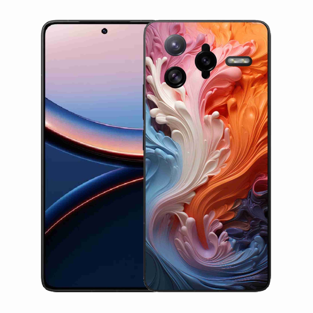Gélový kryt mmCase na Xiaomi Poco F7 Ultra - abstraktný motív 8