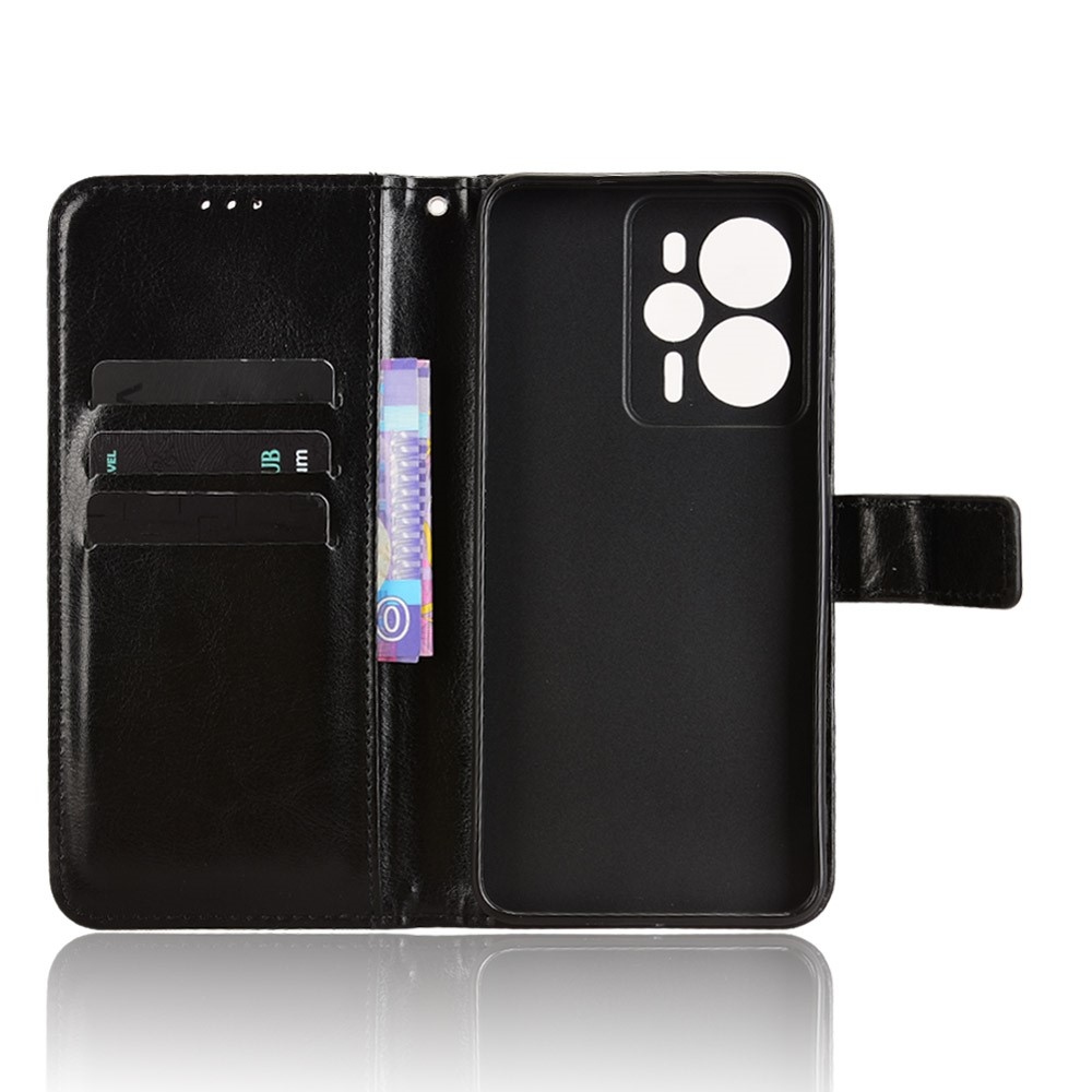 Crazy knižkové puzdro na Realme 14 5G/14T 5G - čierne
