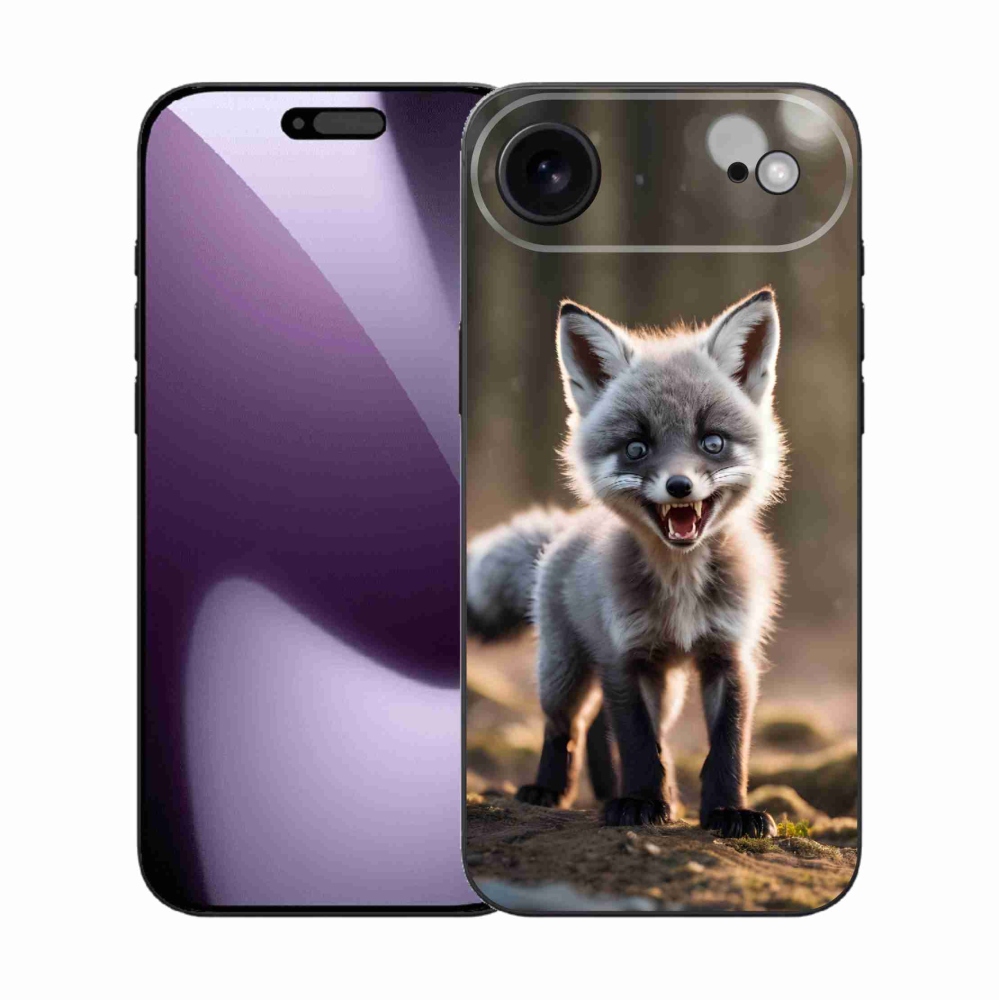 Gélový kryt mmCase na iPhone 17 Air - rozzúrená líška