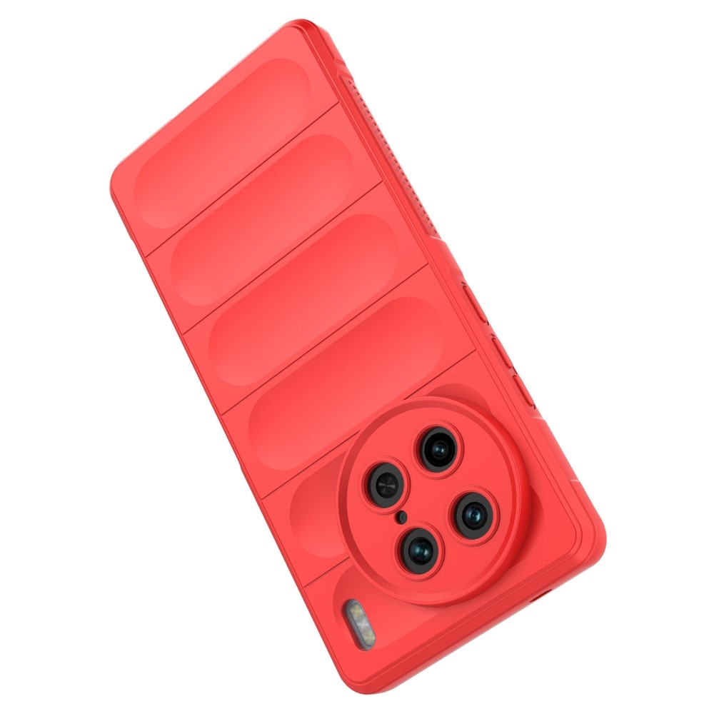 Rugg odolný gélový obal na Vivo X90 Pro - červený