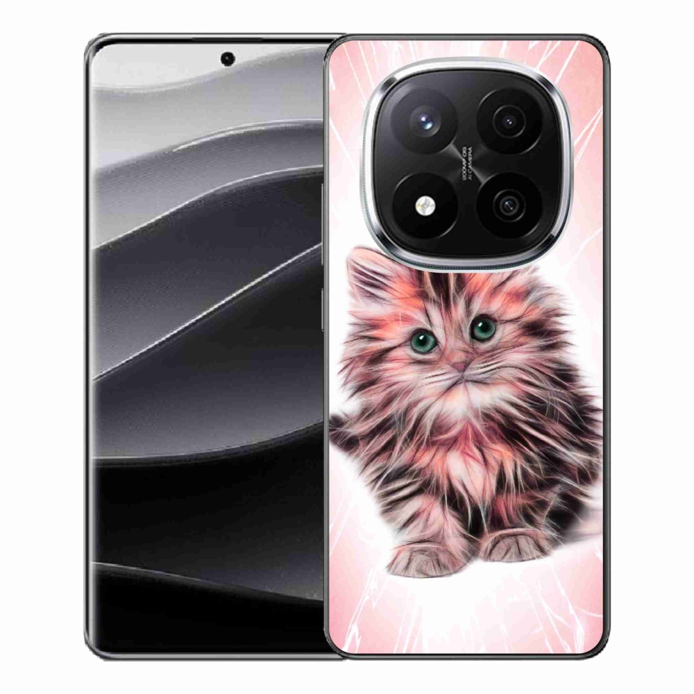 Gélový kryt mmCase na Xiaomi Redmi Note 14 Pro+ 5G - roztomilé mačiatko