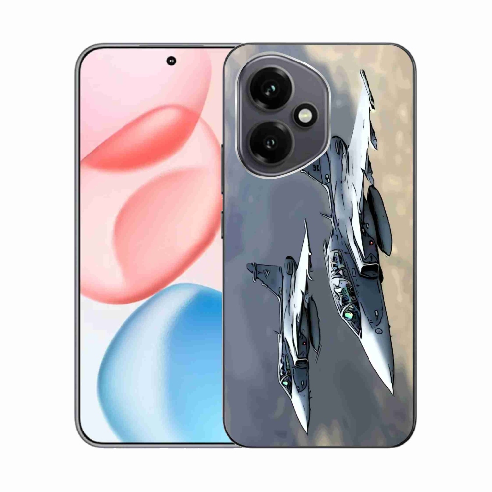 Gélový kryt mmCase na Honor 400 - stíhačky