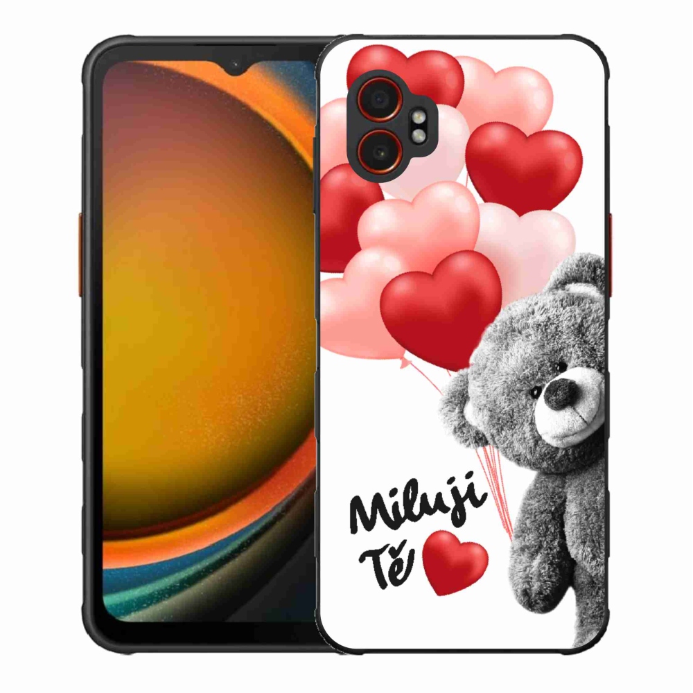 Gélový kryt mmCase na Samsung Galaxy Xcover 7 Pro - milujem Ťa