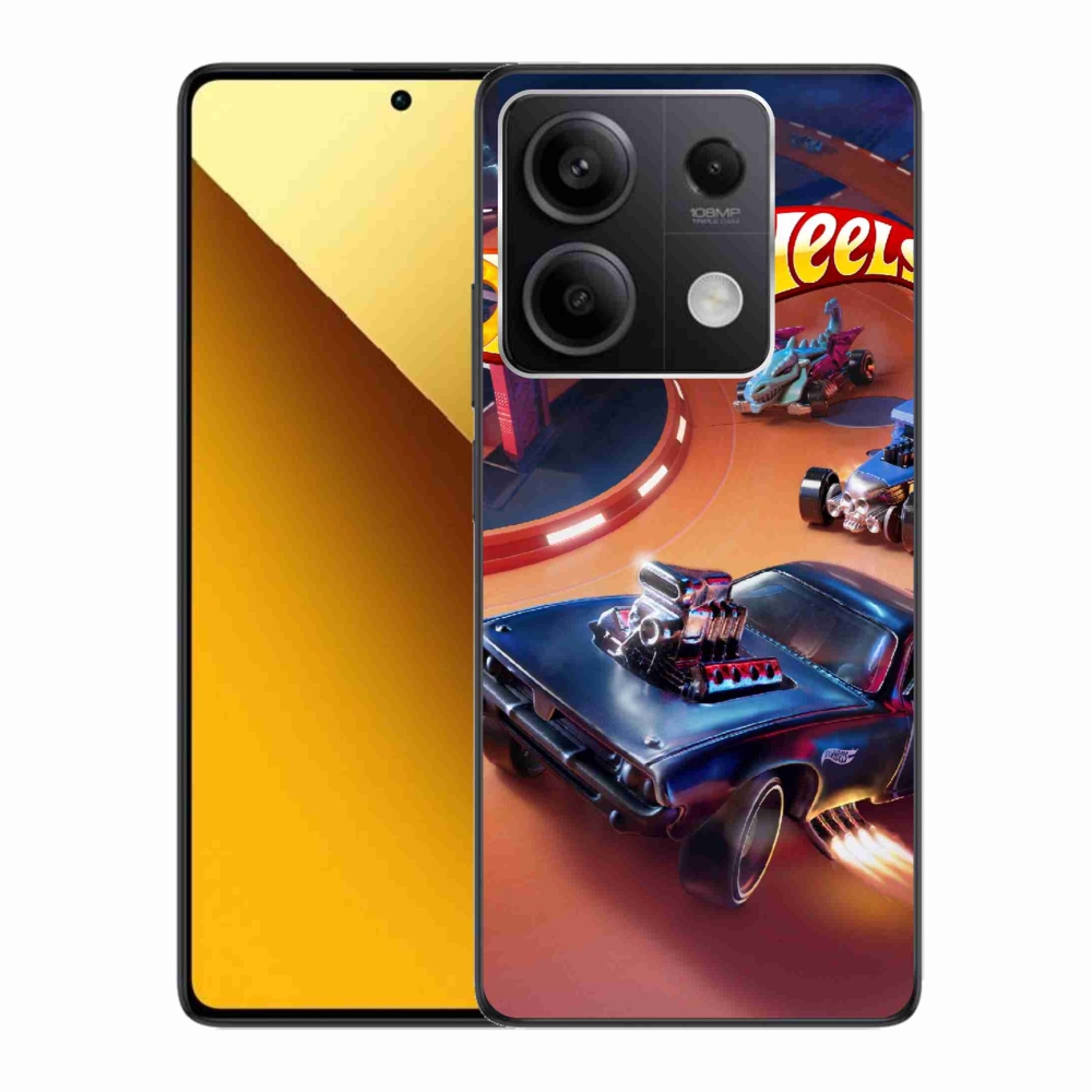 Gélový kryt mmCase na Xiaomi Redmi Note 13 5G - hot wheels