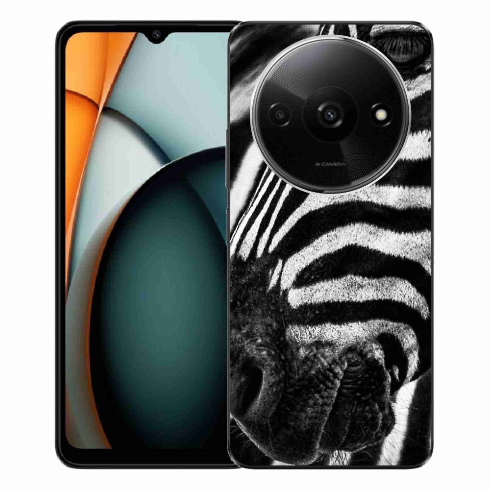 Gélový kryt mmCase na Xiaomi Redmi A3 - zebra