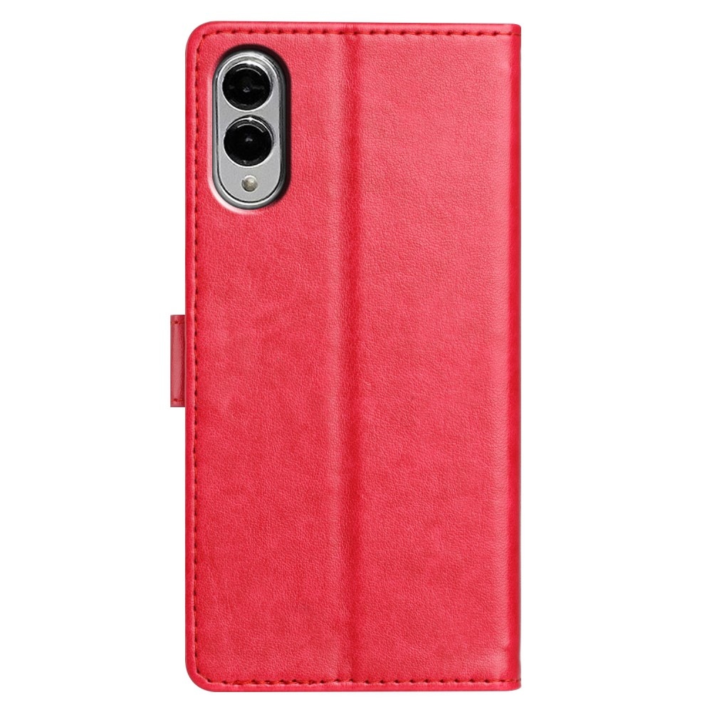 Clots knižkové púzdro na Samsung Galaxy S25 Edge - rose
