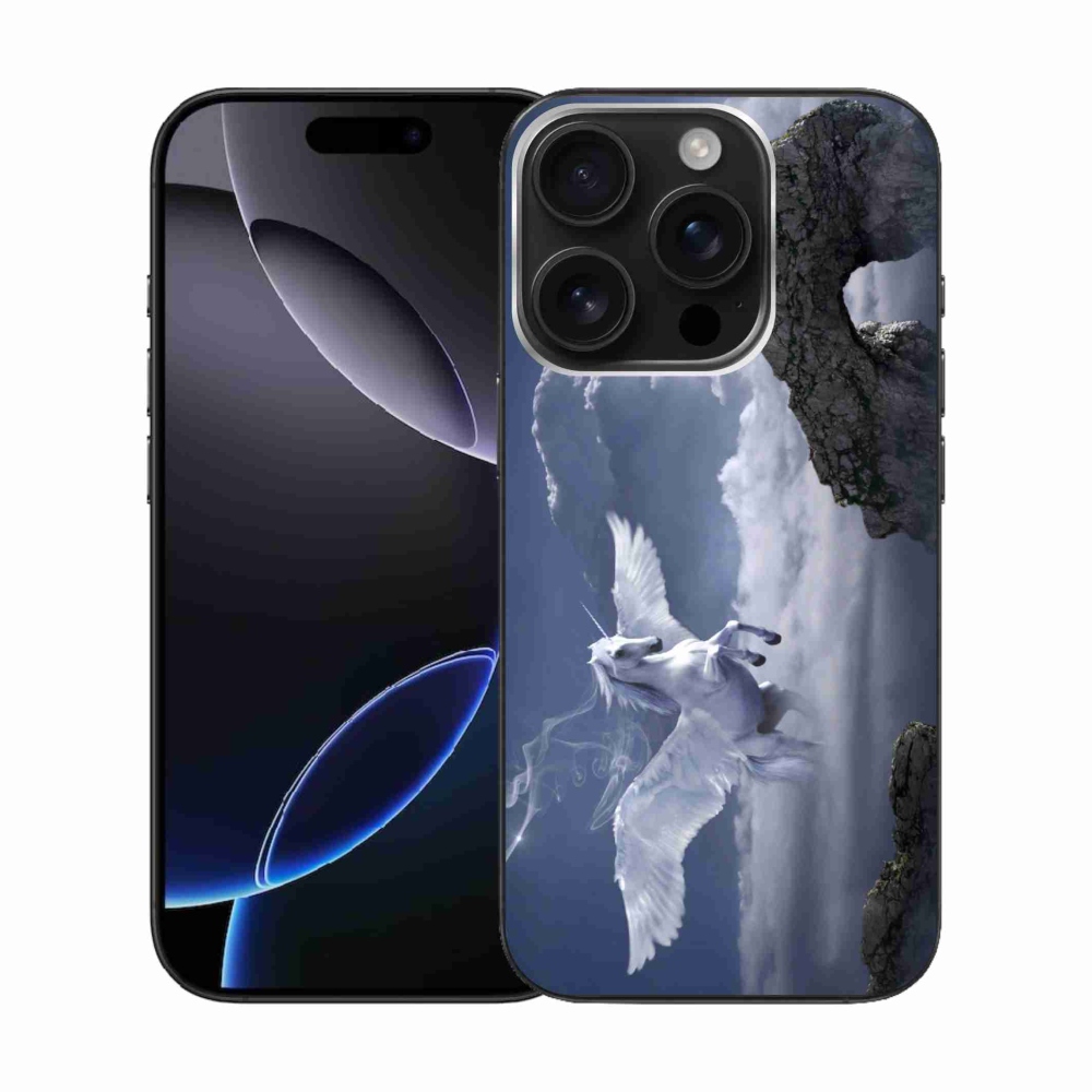 Gélový kryt mmCase na iPhone 16 Pro - pegas