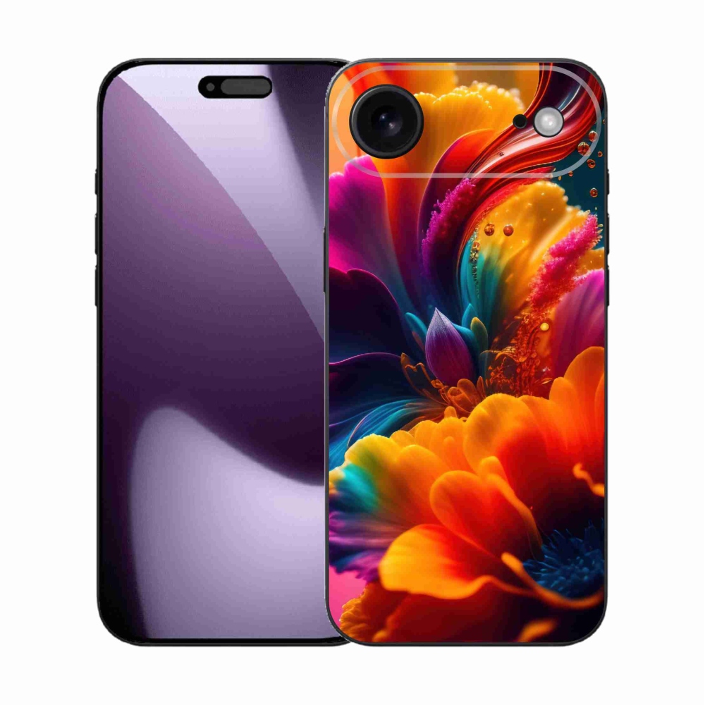 Gélový kryt mmCase na iPhone 17 Air - abstraktný motív 2