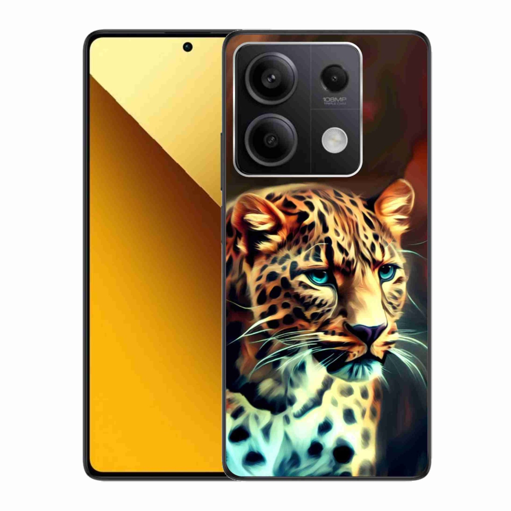 Gélový kryt mmCase na Xiaomi Redmi Note 13 5G - leopard