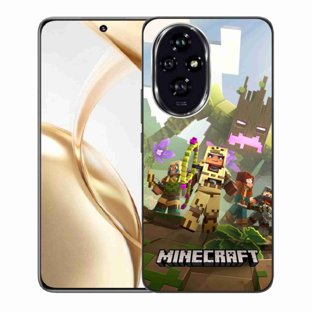 Gélový kryt mmCase na Honor 200 5G - minecraft 1