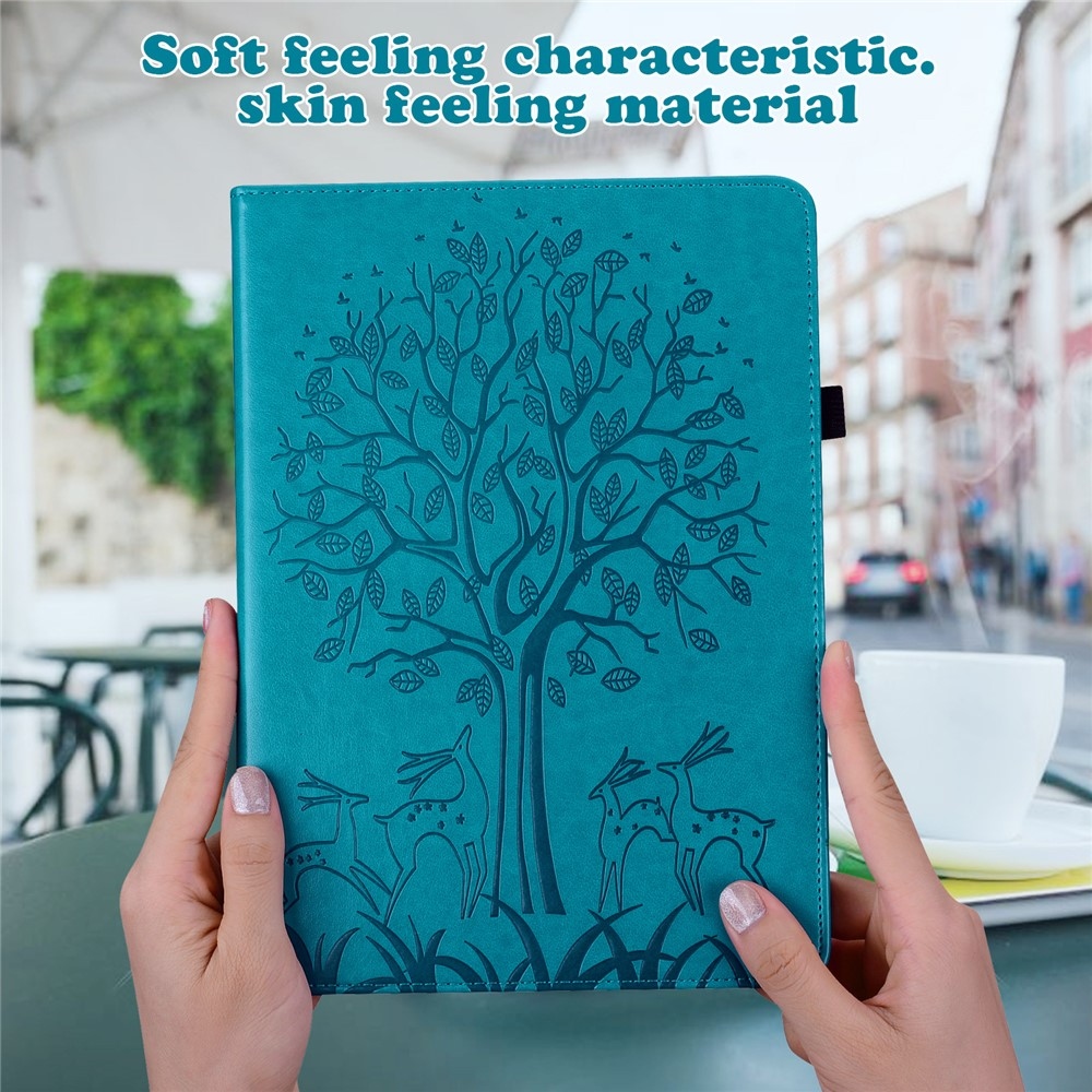 Tree zatváracie púzdro na tablet Xiaomi Redmi Pad SE 8.7 - modré