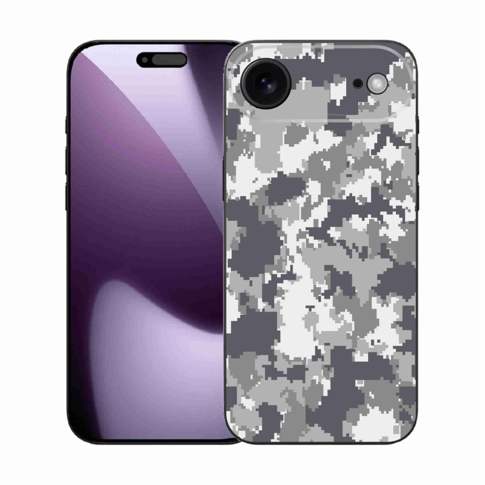 Gélový kryt mmCase na iPhone 17 Air - maskáčový vzor 2