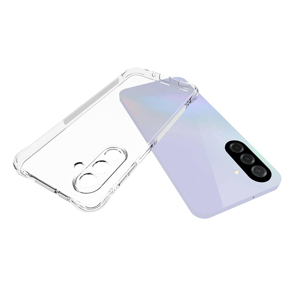 Priehľadný gélový obal na Samsung Galaxy A17 5G s vystuženými rohmi