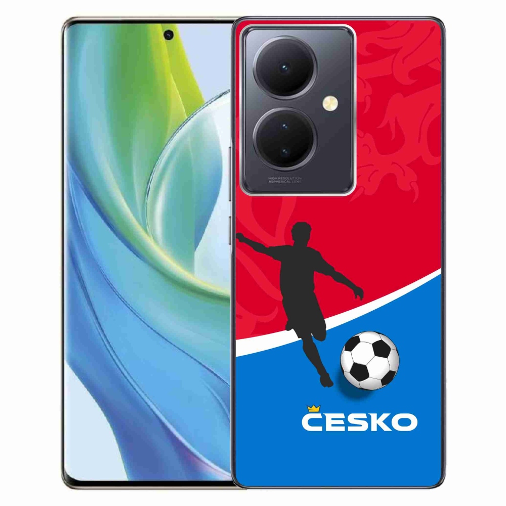 Gélový kryt mmCase na Vivo V29 Lite 5G - futbal Česko