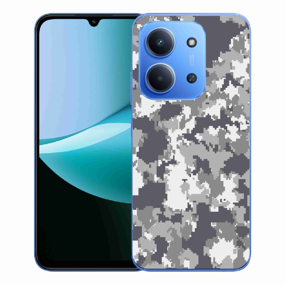 Gélový kryt mmCase na Xiaomi Redmi 15C 4G/5G (173mm) - maskáčový vzor 2