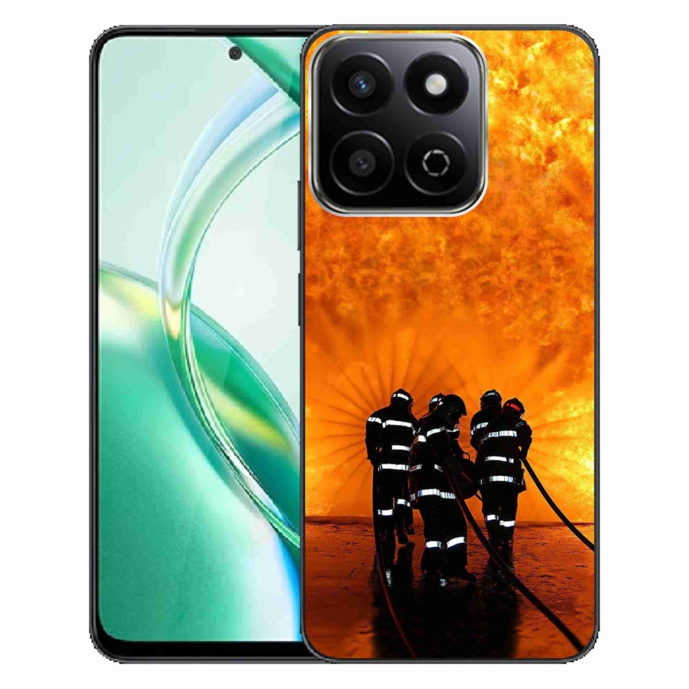 Gélový kryt mmCase na Honor 200 Smart 5G - požiar