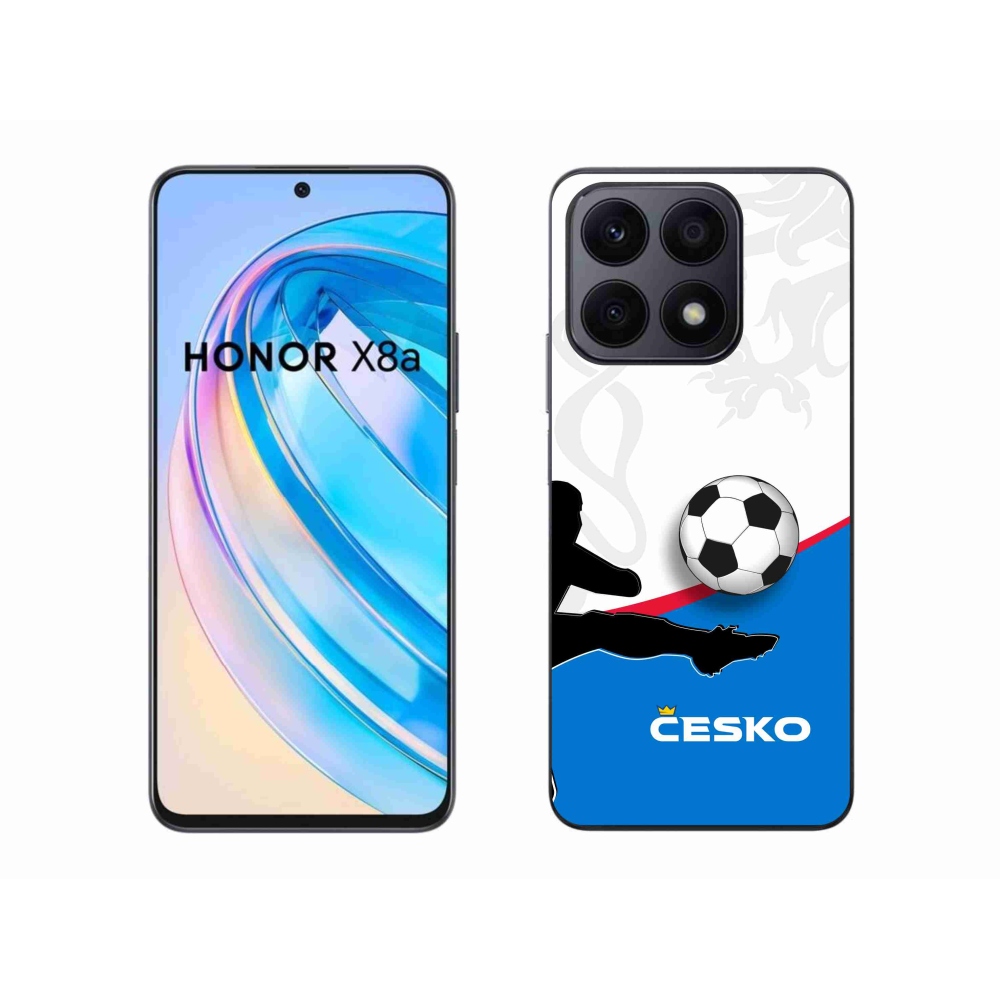 Gélový kryt mmCase na Honor X8a - futbal Česko 3