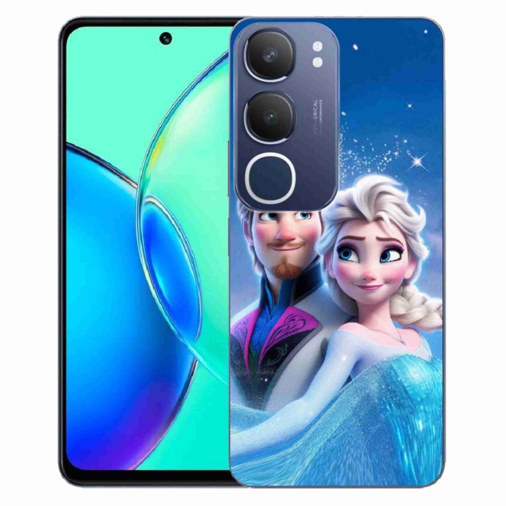 Gélový kryt mmCase na Vivo Y19s - ľadové kráľovstvo 1