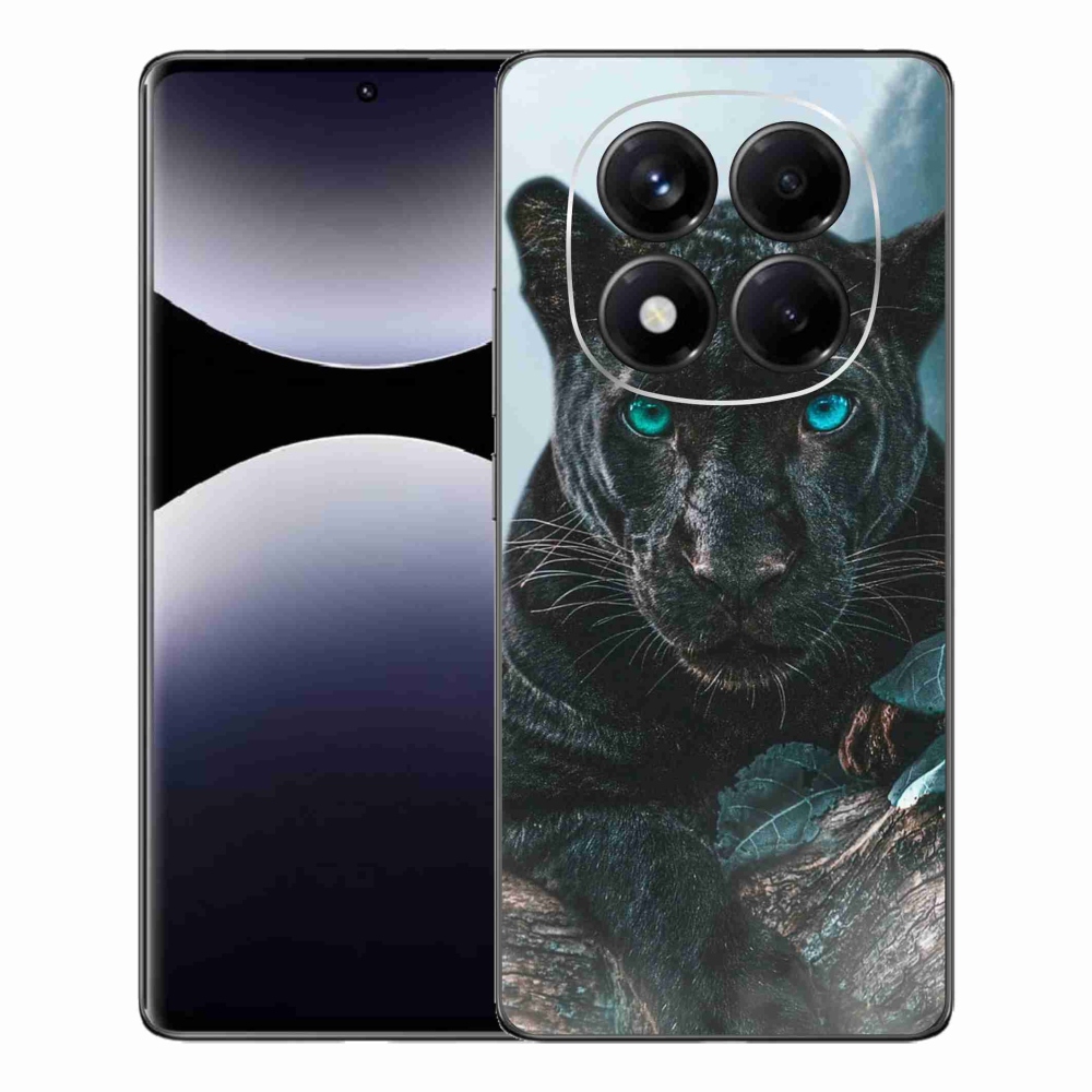 Gélový kryt mmCase na Xiaomi Redmi Note 14 Pro - čierny panter