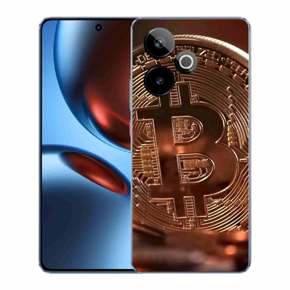Gélový kryt mmCase na Realme GT 7 5G/GT 7T 5G - bitcoin