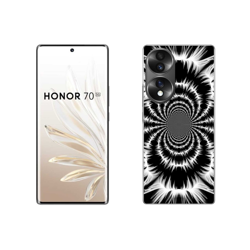 Gélový kryt mmCase na Honor 70 - abstrakt 23