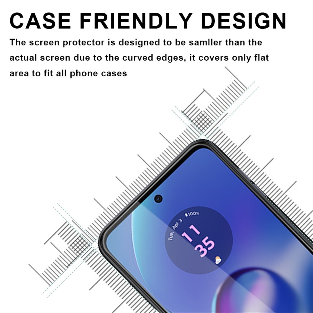 Celoplošné tvrdené sklo na Motorola Moto G84 5G