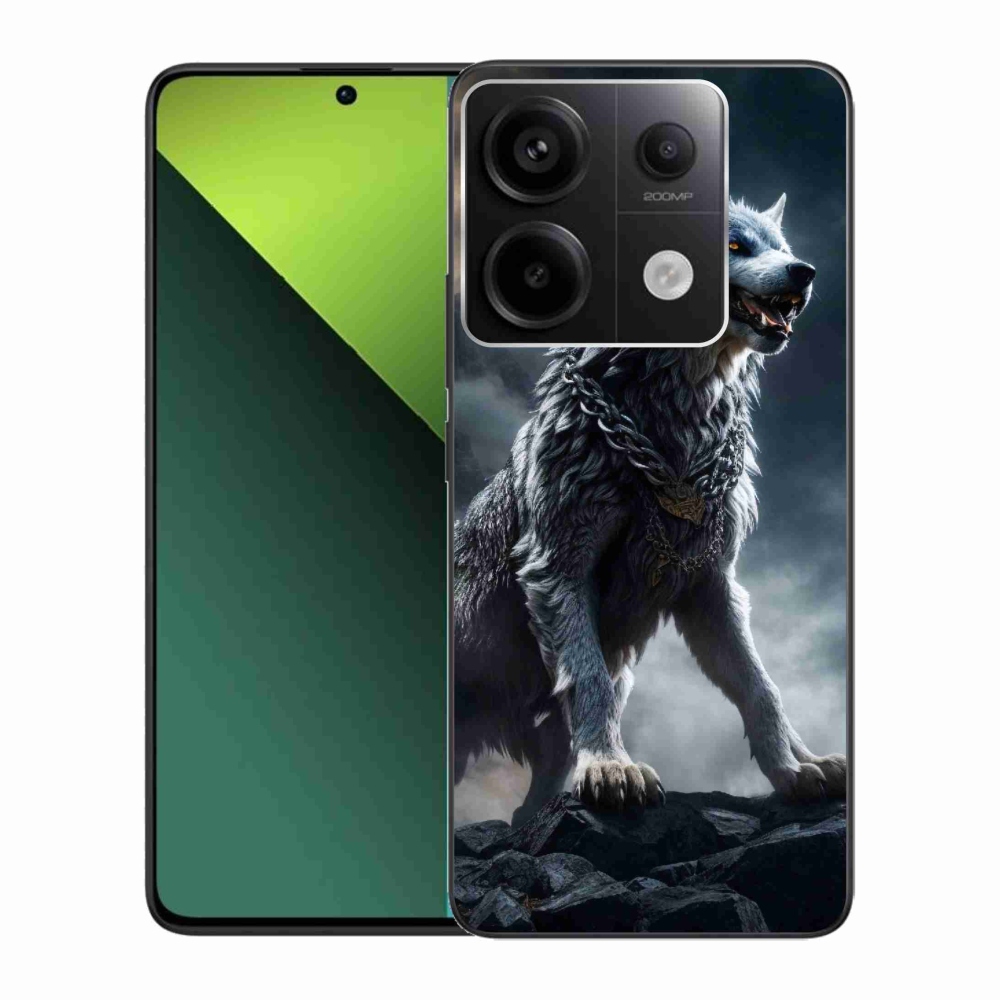 Gélový kryt mmCase na Xiaomi Redmi Note 13 Pro 5G/Poco X6 5G - vlk 1